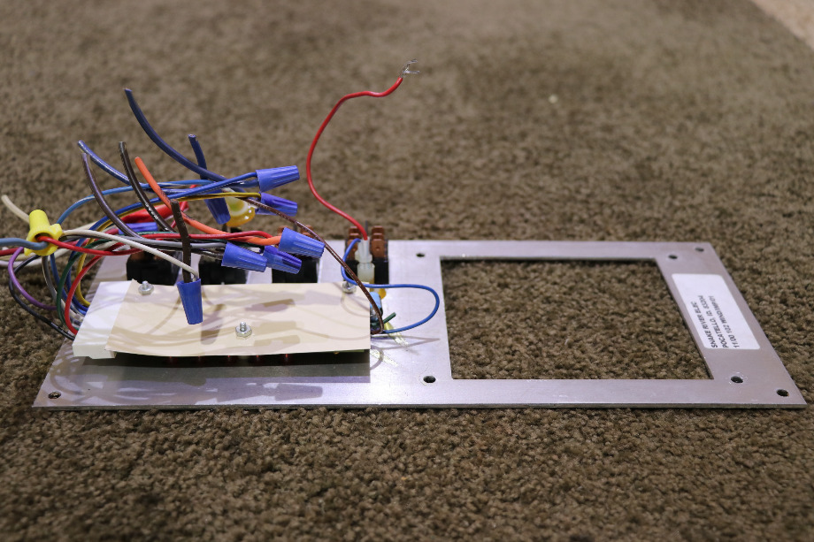 USED MOTORHOME TANK MONITOR & SWITCH PANEL FOR SALE RV Components 