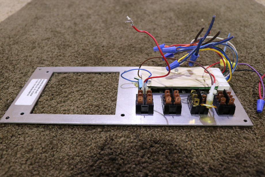 USED MOTORHOME TANK MONITOR & SWITCH PANEL FOR SALE RV Components 
