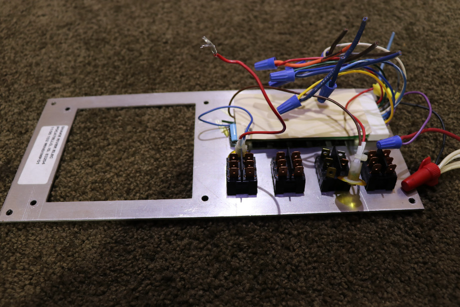 USED MOTORHOME TANK MONITOR & SWITCH PANEL FOR SALE RV Components 