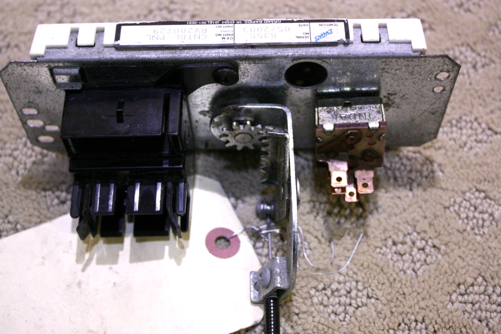 RV Components USED RV/MOTORHOME AC CONTROLS RV200729 FOR SALE Switches