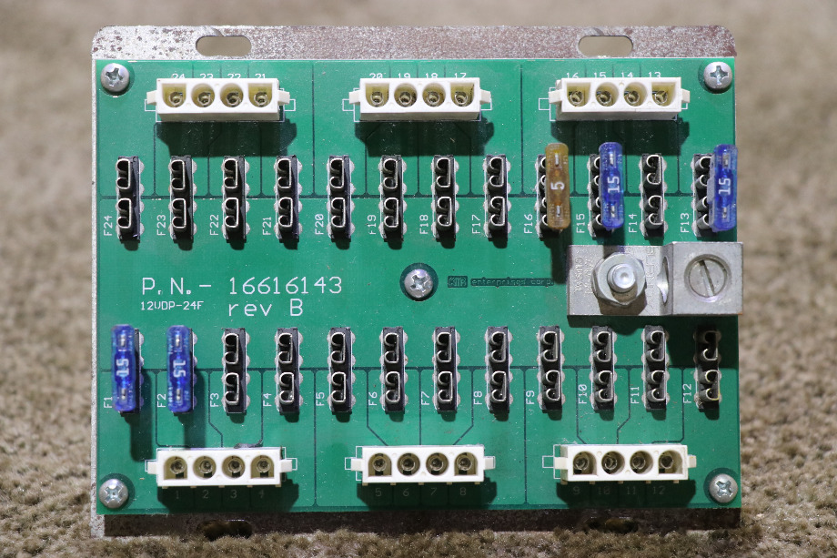 USED RV 16616143 KIB FUSE PANEL FOR SALE RV Components 