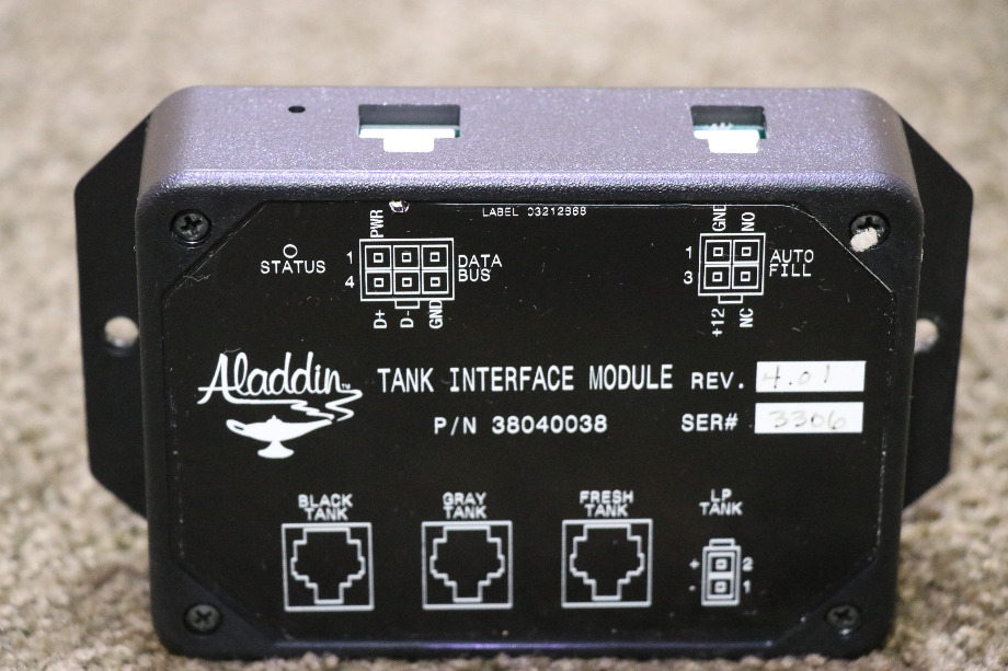 USED RV/MOTORHOME ALADDIN TANK INTERFACE MODULE 38040038 FOR SALE RV Components 
