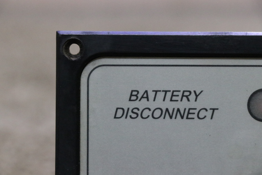 USED RV 01-00066-004 INTELLITEC BATTERY DISCONNECT BD0 SWITCH PANEL FOR SALE RV Components 