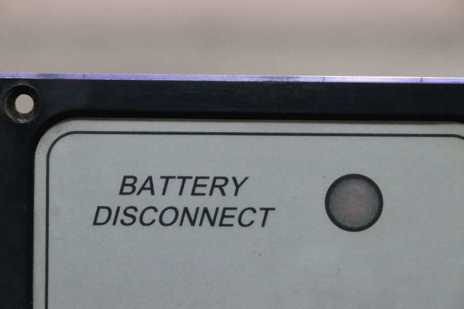 USED RV 01-00066-004 INTELLITEC BATTERY DISCONNECT BD0 SWITCH PANEL FOR SALE RV Components 