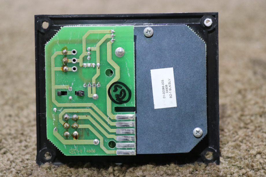 USED MOTORHOME INTELLITEC 01-00066-005 BATTERY DISCONNECT BD1 PANEL FOR SALE RV Components 