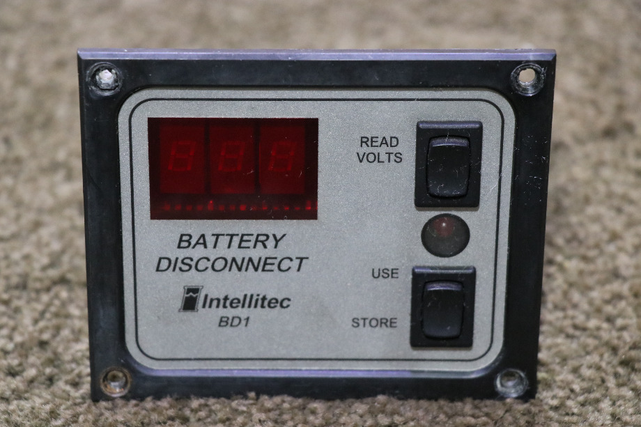 USED MOTORHOME INTELLITEC 01-00066-005 BATTERY DISCONNECT BD1 PANEL FOR SALE RV Components 
