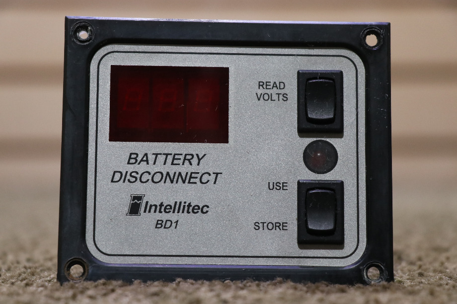 USED MOTORHOME INTELLITEC 01-00066-005 BATTERY DISCONNECT BD1 PANEL FOR SALE RV Components 