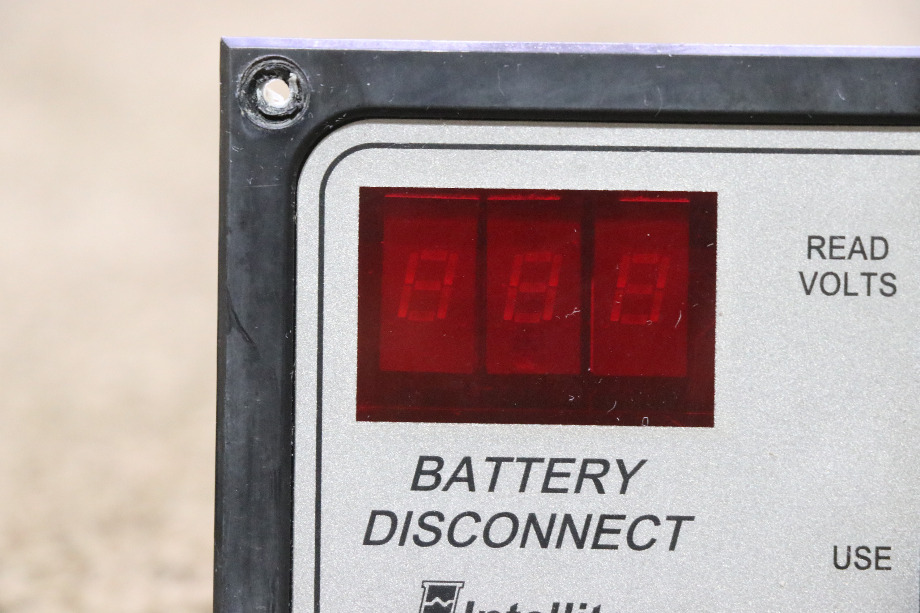 USED MOTORHOME INTELLITEC 01-00066-005 BATTERY DISCONNECT BD1 PANEL FOR SALE RV Components 