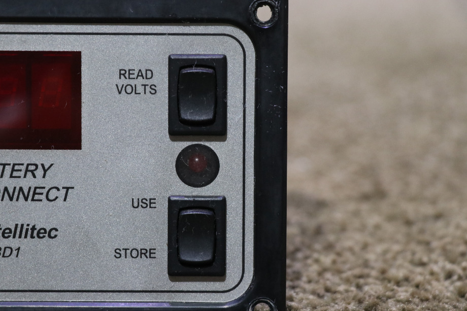 USED MOTORHOME INTELLITEC 01-00066-005 BATTERY DISCONNECT BD1 PANEL FOR SALE RV Components 