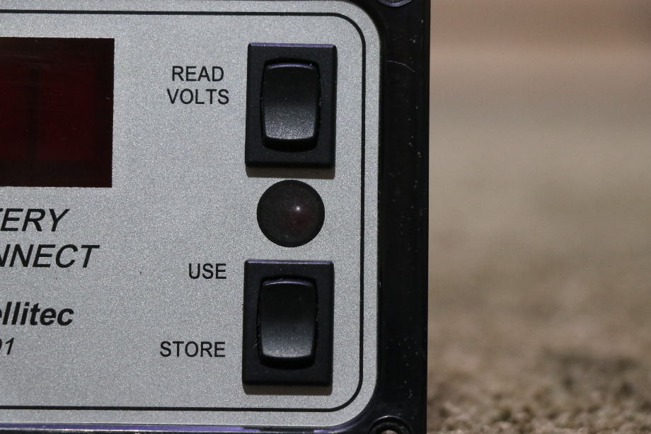 USED RV/MOTORHOME INTELLITEC BATTERY DISCONNECT BD1 PANEL 01-00066-005 FOR SALE RV Components 