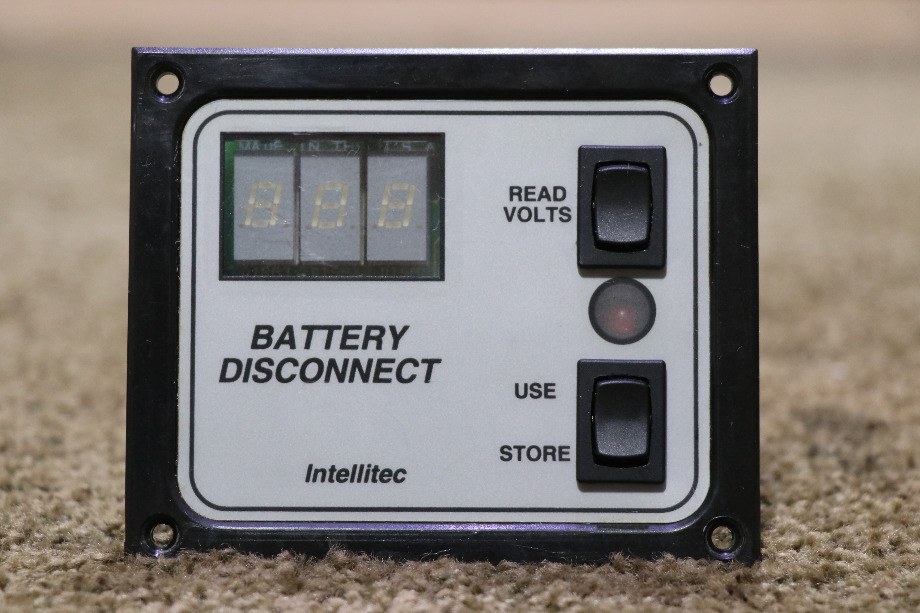 USED 01-00066-005 INTELLITEC BATTERY DISCONNECT SWITCH PANEL RV PARTS FOR SALE RV Components 