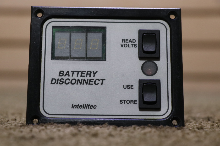 USED 01-00066-005 INTELLITEC BATTERY DISCONNECT SWITCH PANEL RV PARTS FOR SALE RV Components 