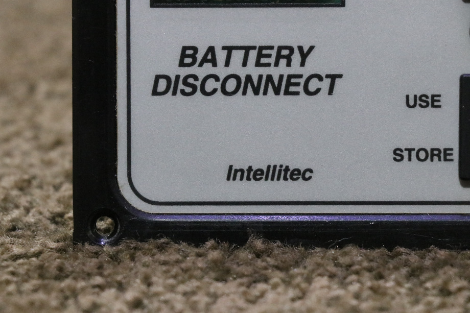 USED 01-00066-005 INTELLITEC BATTERY DISCONNECT SWITCH PANEL RV PARTS FOR SALE RV Components 