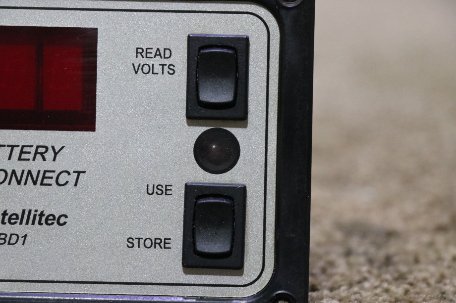 USED INTELLITEC 01-00066-005 BATTERY DISCONNECT BD1 SWITCH PANEL MOTORHOME PARTS FOR SALE RV Components 