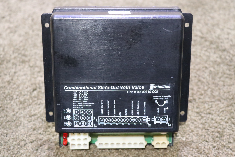 USED INTELLITEC COMBINATIONAL SLIDE OUT WITH VOICE 00-00719-000 RV/MOTORHOME PARTS FOR SALE RV Components 