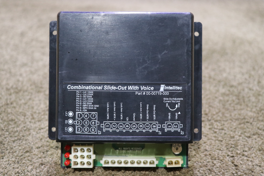 USED RV 00-00719-000 INTELLITEC COMBINATIONAL SLIDE OUT WITH VOICE FOR SALE RV Components 