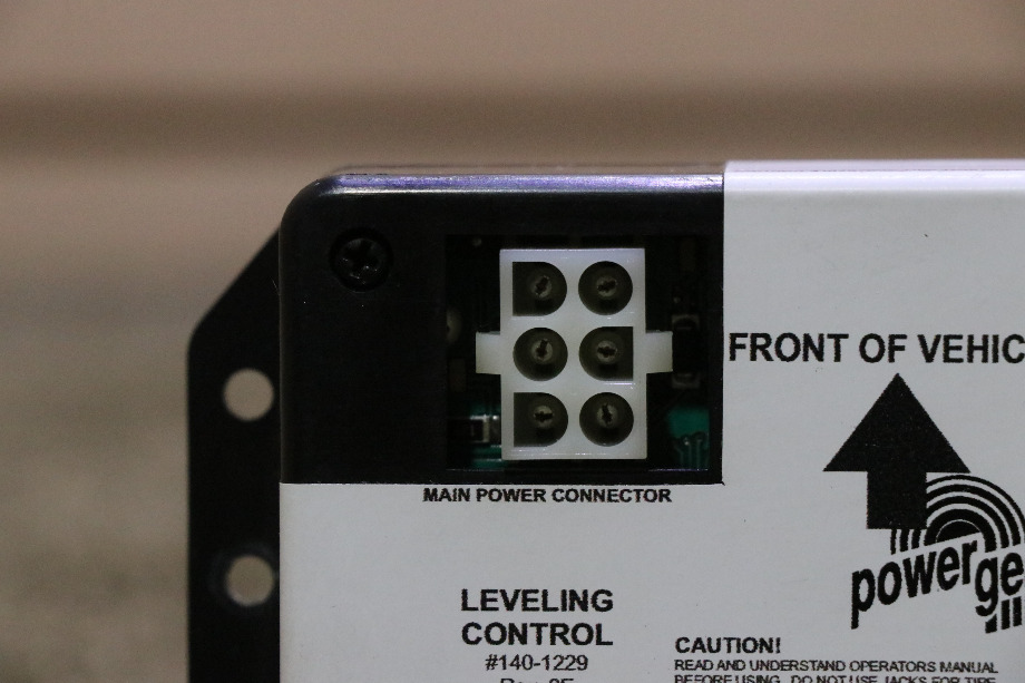 USED RV 140-1229 POWER GEAR LEVELING CONTROL MODULE FOR SALE RV Components 