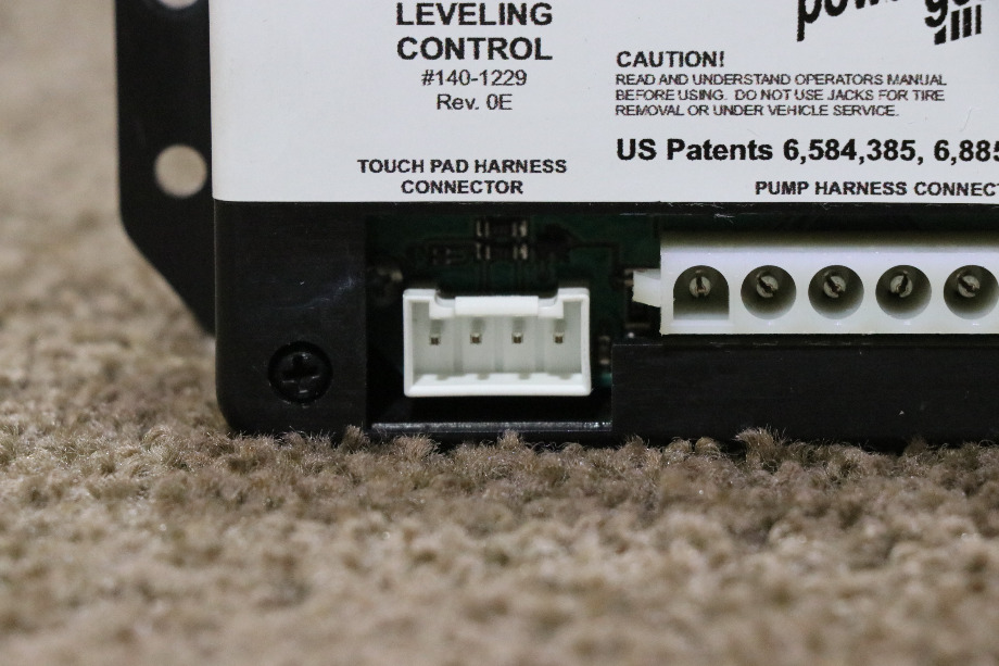 USED RV 140-1229 POWER GEAR LEVELING CONTROL MODULE FOR SALE RV Components 