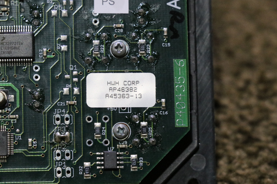 USED MOTORHOME HWH AP46382 COMPUTERIZED LEVELING TOUCH PAD FOR SALE RV Components 