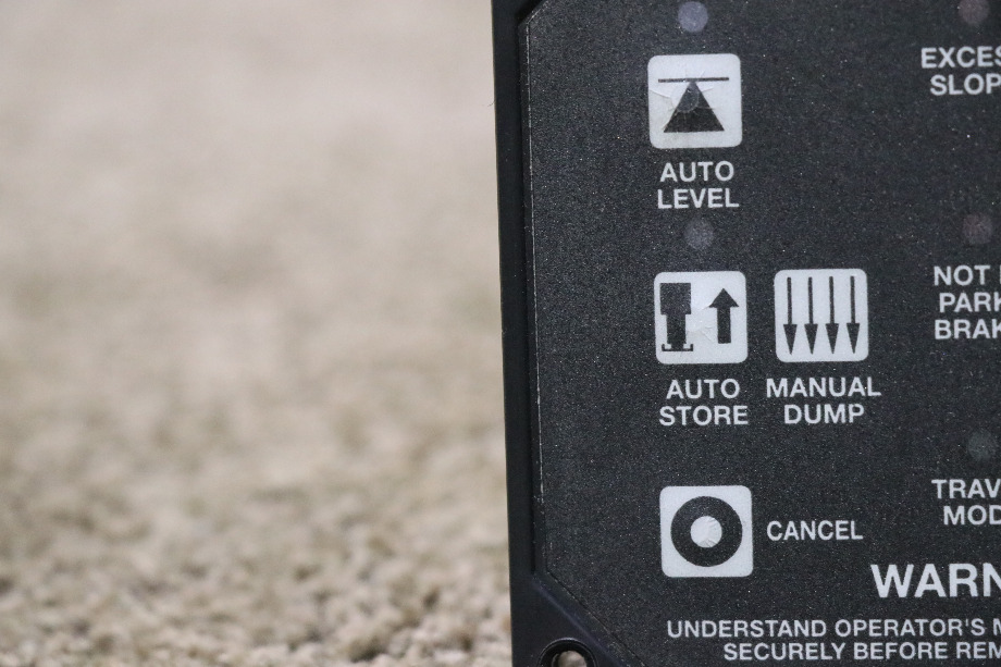USED MOTORHOME HWH AP46382 COMPUTERIZED LEVELING TOUCH PAD FOR SALE RV Components 