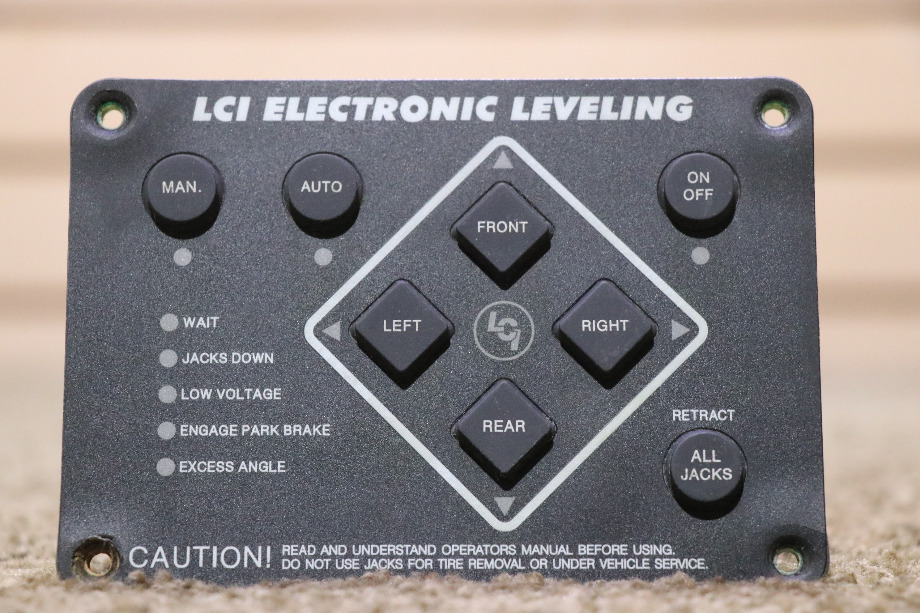 USED 12478A LCI ELECTRONIC LEVELING TOUCH PAD RV PARTS FOR SALE RV Components 