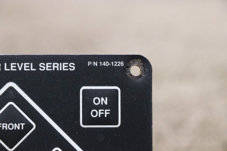 USED POWER GEAR 140-1226 LEVELING CONTROLS TOUCH PAD MOTORHOME PARTS FOR SALE RV Components 