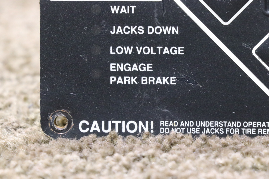 USED POWER GEAR 140-1226 LEVELING CONTROLS TOUCH PAD MOTORHOME PARTS FOR SALE RV Components 