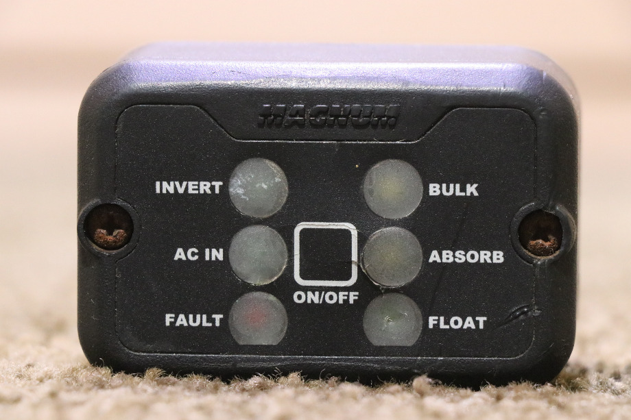 USED MAGNUM ENERGY INVERTER FUNCTIONS DISPLAY PANEL MOTORHOME PARTS FOR SALE RV Components 
