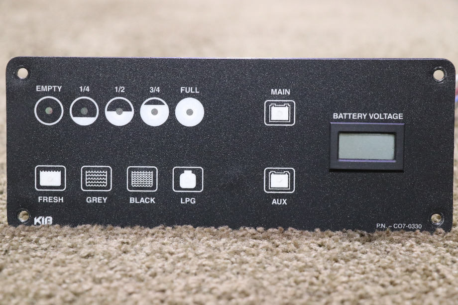 USED RV CO7-0330 KIB TANK MONITOR PANEL FOR SALE RV Components 