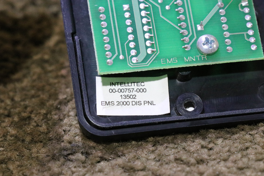 USED POWERLINE EMS BY INTELLITEC DISPLAY PANEL 00-00757-000 RV/MOTORHOME PARTS FOR SALE RV Components 