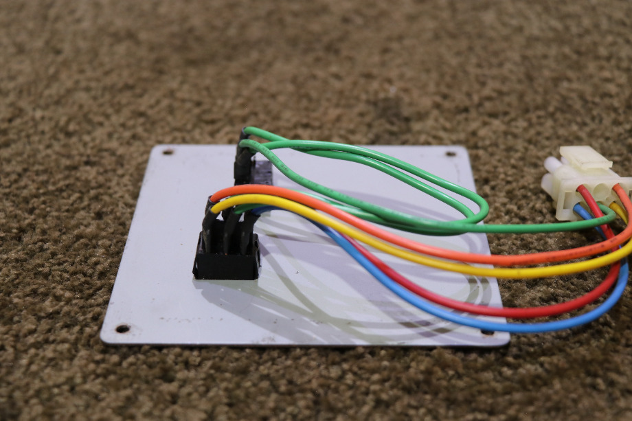 USED MOTORHOME SLIDE ROOM CONTROL 2 SWITCH PANEL FOR SALE RV Components 