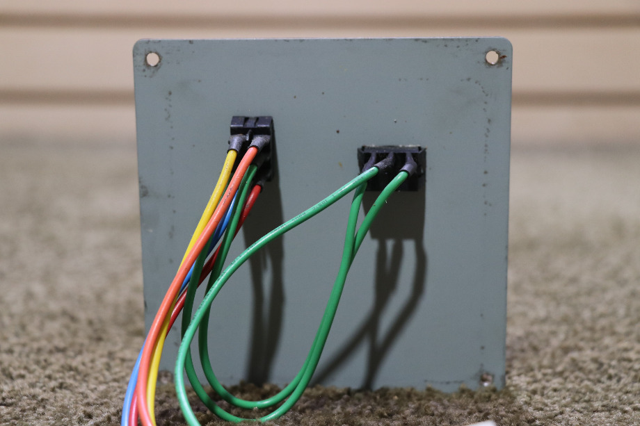 USED MOTORHOME SLIDE ROOM CONTROL 2 SWITCH PANEL FOR SALE RV Components 