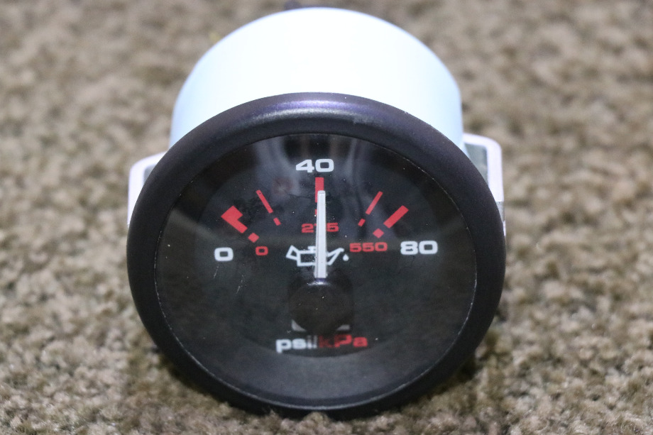 USED OIL PRESS DASH GAUGE 61073 RV/MOTORHOME PARTS FOR SALE RV Components 
