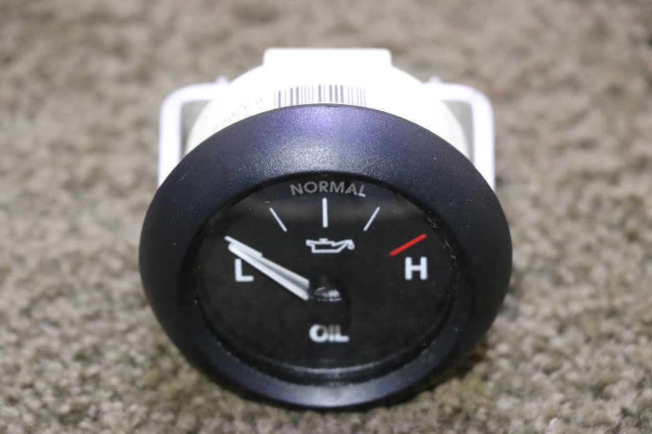 USED RV/MOTORHOME OIL DASH GAUGE 75550710001 FOR SALE RV Components 