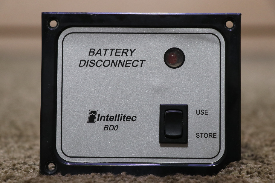USED INTELLITEC BATTERY DISCONNECT BD0 SWITCH PANEL 01-00066-004 RV/MOTORHOME PARTS FOR SALE RV Components 
