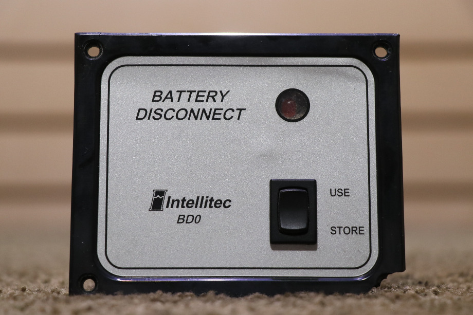 USED INTELLITEC BATTERY DISCONNECT BD0 SWITCH PANEL 01-00066-004 RV/MOTORHOME PARTS FOR SALE RV Components 