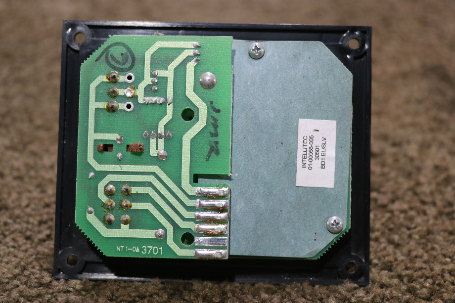 USED RV 01-00066-005 INTELLITEC BATTERY DISCONNECT BD1 SWITCH PANEL FOR SALE RV Components 