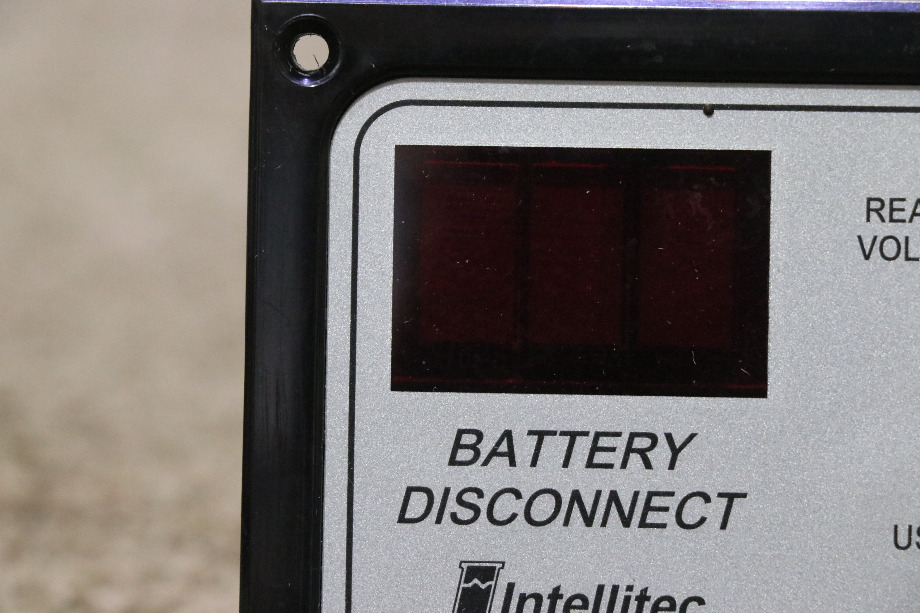 USED RV 01-00066-005 INTELLITEC BATTERY DISCONNECT BD1 SWITCH PANEL FOR SALE RV Components 