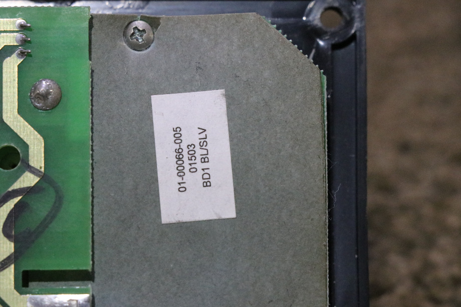 USED MOTORHOME INTELLITEC 01-00066-005 BATTERY DISCONNECT BD1 SWITCH PANEL FOR SALE RV Components 