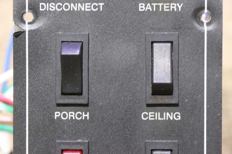 USED JRV PRODUCTS 10 SWITCH PANEL A130378BL RV/MOTORHOME PARTS FOR SALE RV Components 