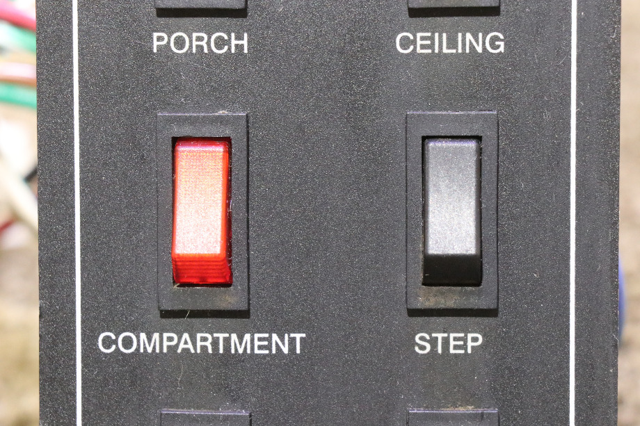USED JRV PRODUCTS 10 SWITCH PANEL A130378BL RV/MOTORHOME PARTS FOR SALE RV Components 