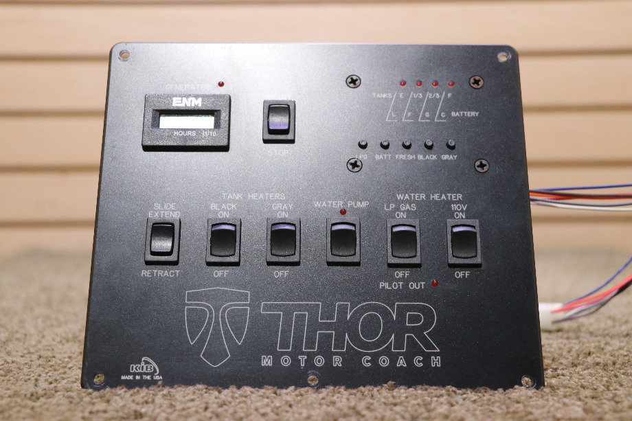 USED RV M1807 THOR MOTOR COACH MONITOR & SWITCH PANEL FOR SALE RV Components 