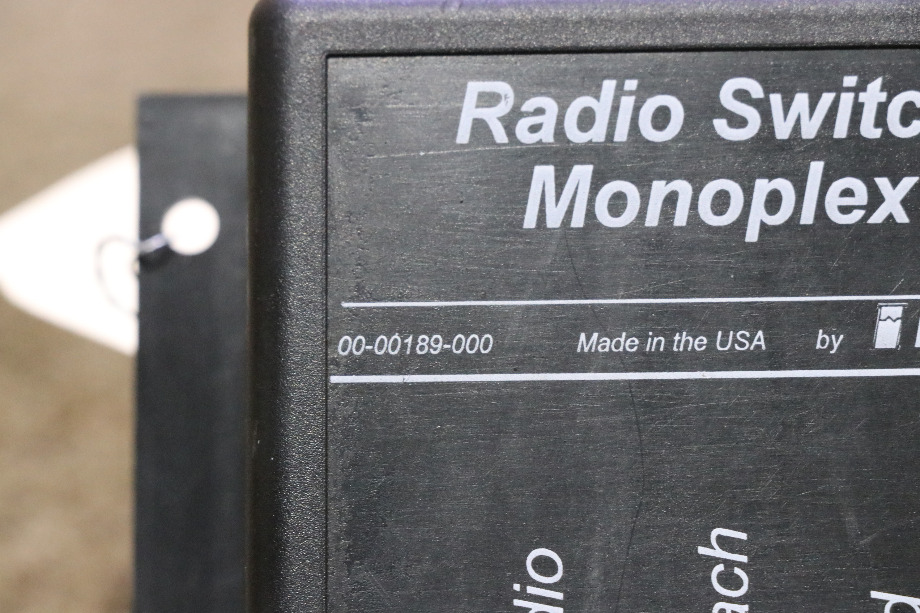 USED RV/MOTORHOME INTELLITEC RADIO SWITCH MONOPLEX 00-00189-000 FOR SALE RV Components 