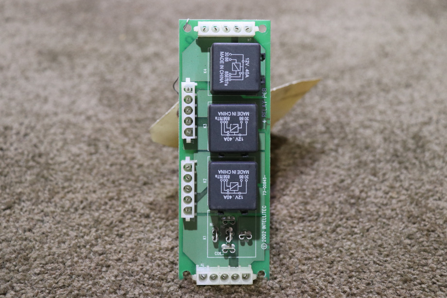 USED 73-00845 INTELLITEC 4 RELAY PCB RV PARTS FOR SALE RV Components 