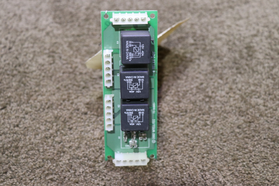 USED 73-00845 INTELLITEC 4 RELAY PCB RV PARTS FOR SALE RV Components 