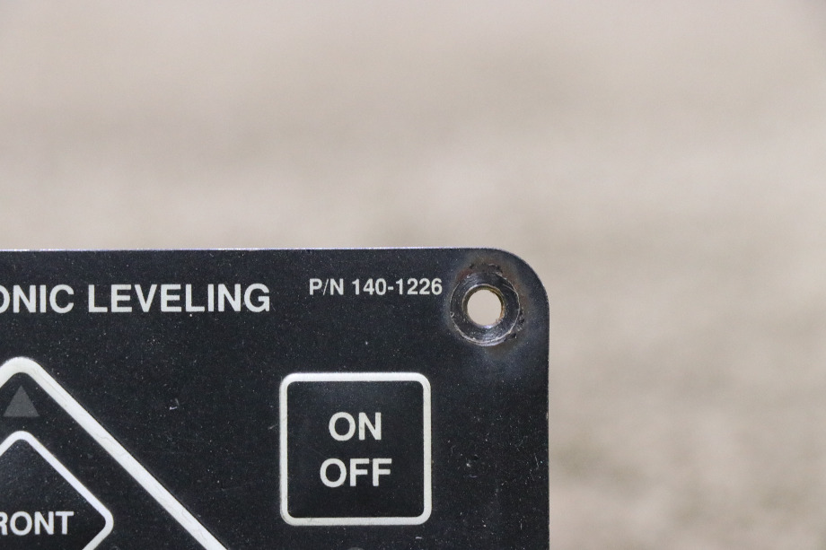 USED POWER GEAR ELECTRONIC LEVELING TOUCH PAD 140-1226 RV/MOTORHOME PARTS FOR SALE RV Components 