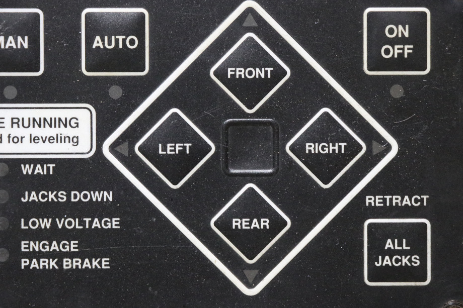 USED POWER GEAR ELECTRONIC LEVELING TOUCH PAD 140-1226 RV/MOTORHOME PARTS FOR SALE RV Components 
