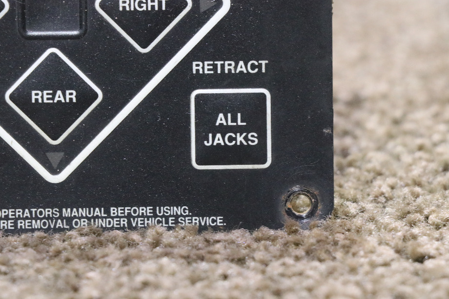 USED POWER GEAR ELECTRONIC LEVELING TOUCH PAD 140-1226 RV/MOTORHOME PARTS FOR SALE RV Components 