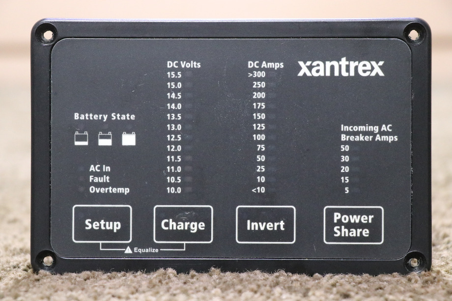 USED RV/MOTORHOME XANTREX FREEDOM REMOTE 84-2056-03 FOR SALE RV Components 