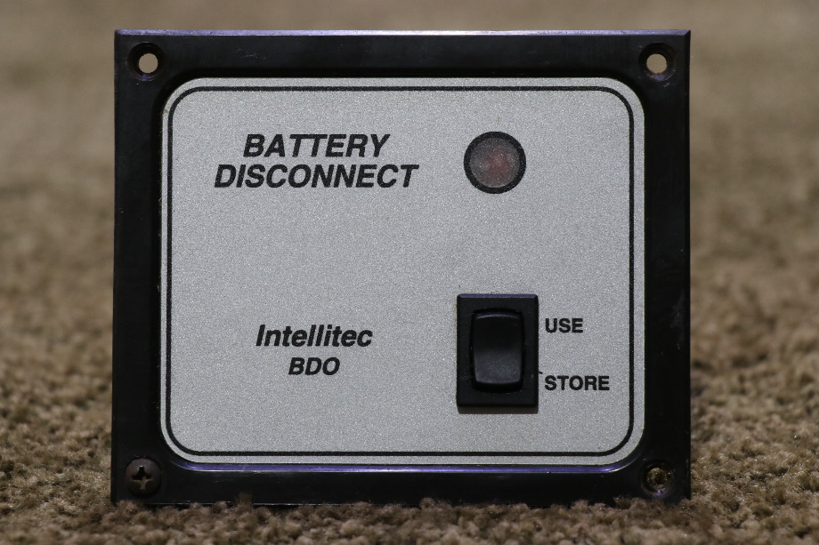 USED 01-00066-00 INTELLITEC BATTERY DISCONNECT BD0 SWITCH PANEL RV PARTS FOR SALE RV Components 
